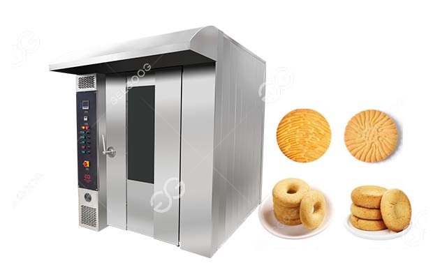 Цена на промышленную печь для печенья 300℃ с ротором